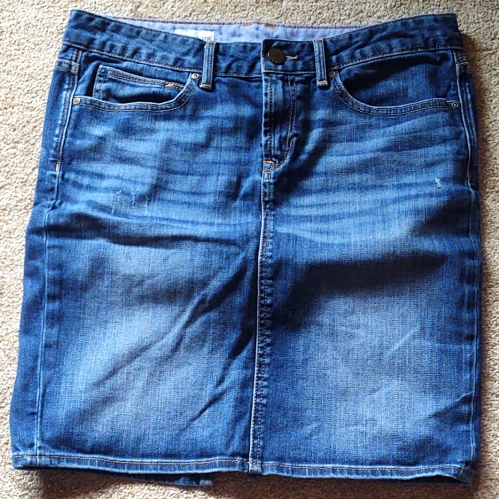 Gap Dark Vintage Denim Skirt, 29/8